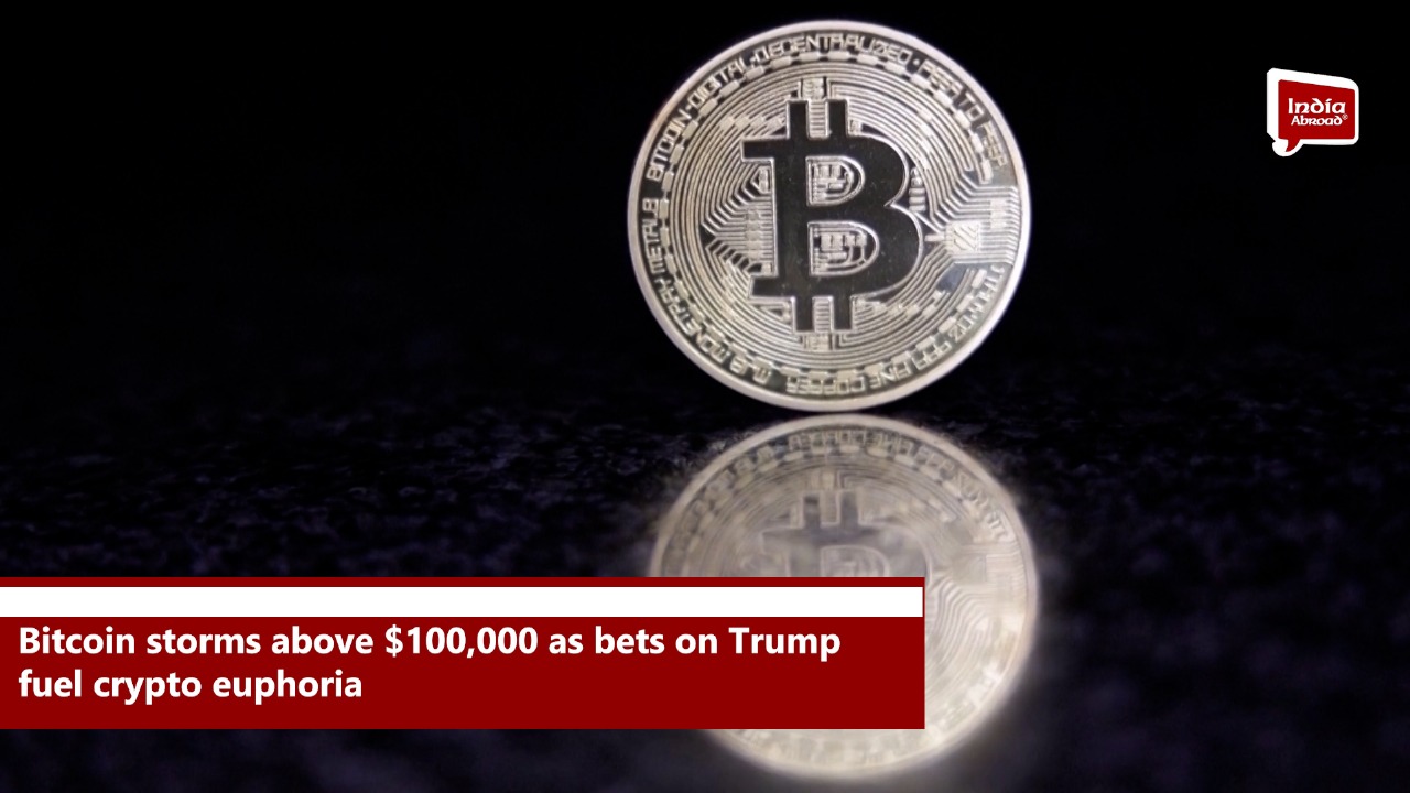 Bitcoin storms above $100,000 as bets on Trump fuel crypto euphoria